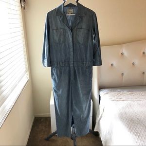 Current/Elliott denim jumpsuit